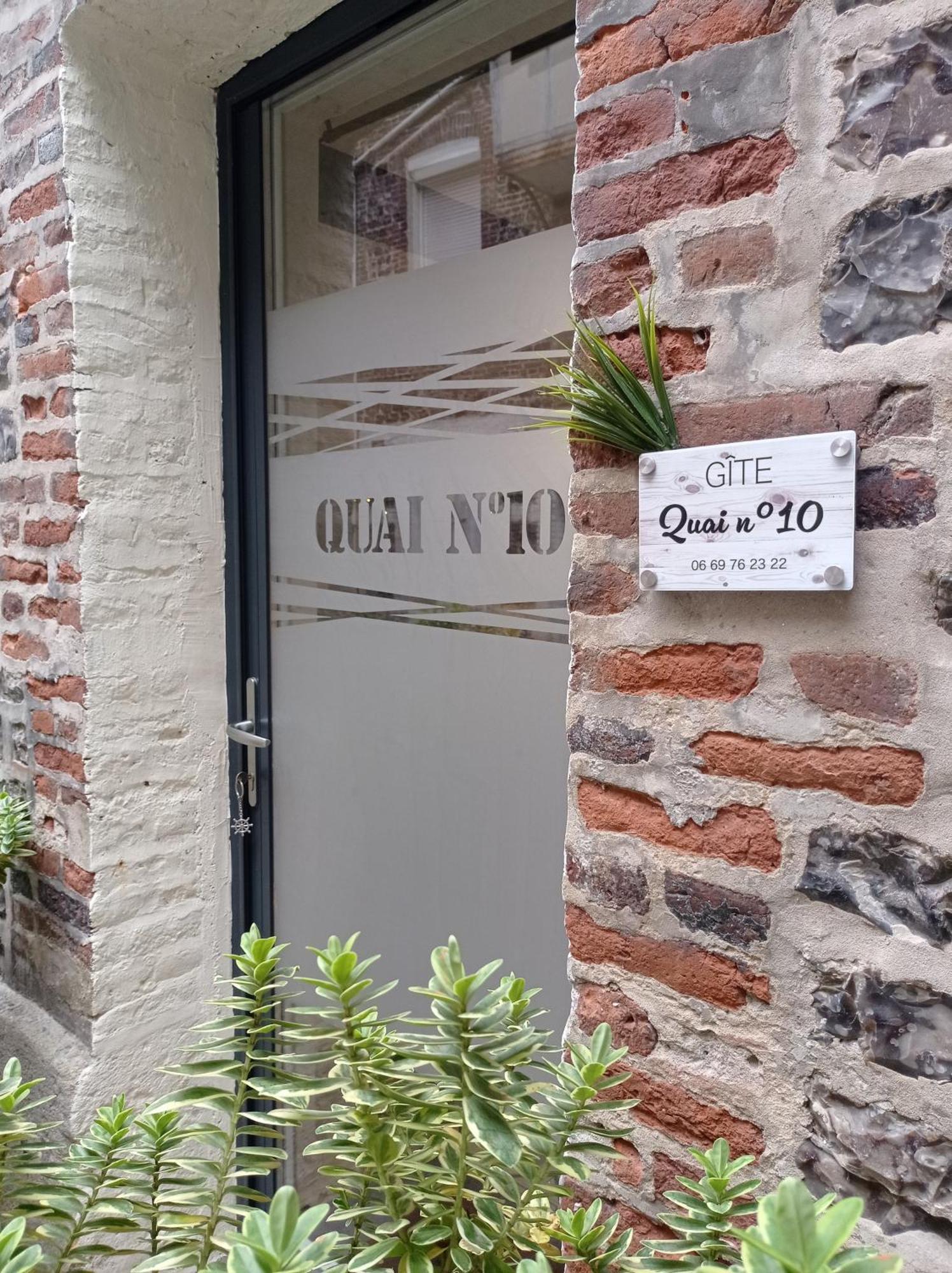 Gite Quai N 10 索姆河畔圣瓦莱里 外观 照片